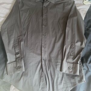 Alfani Charcoal Dress Shirt